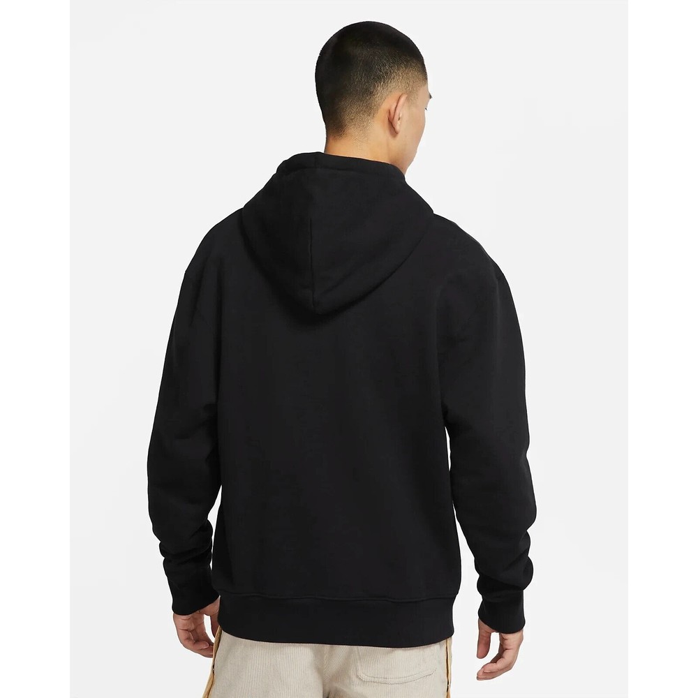 Nike Men's Air Jordan Pullover Cotton Hoodie Sportswear Black Size Large Sport - Picture 11 of 12